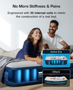 Premium Inflatable Mattress Airbed for Home with Built-In