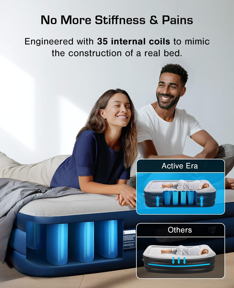 Premium Inflatable Mattress Airbed for Home with Built-In