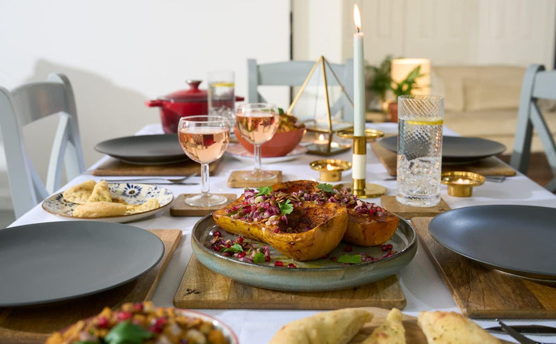 Premium Mango Wooden Placemats and Coaster Sets 6