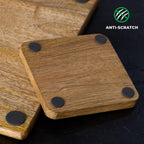 Premium Mango Wooden Placemats and Coaster Sets 6