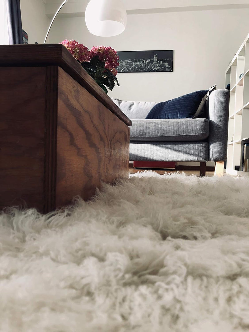 Premium Shaggy Flokati Greek Rugs Colour