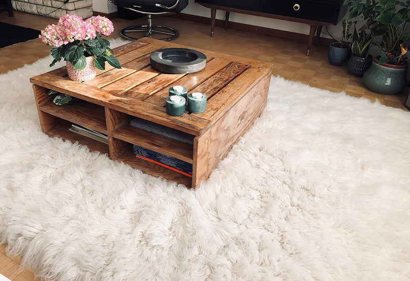 Premium Shaggy Flokati Greek Rugs Colour