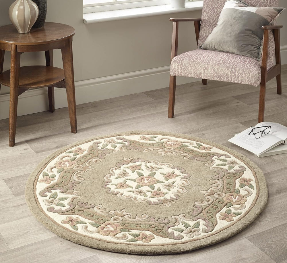 Premium Traditional Rug Aubusson Wool