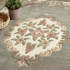 Premium Traditional Rug Aubusson Wool