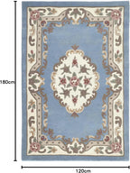 Premium Traditional Rug Aubusson Wool