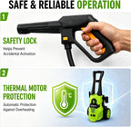 Pressure Washer 1500W 135bar 360L H Jet