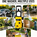 Pressure Washer 1500W 135bar 360L H Jet