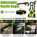 Pressure Washer 1500W 135bar 360L H Jet