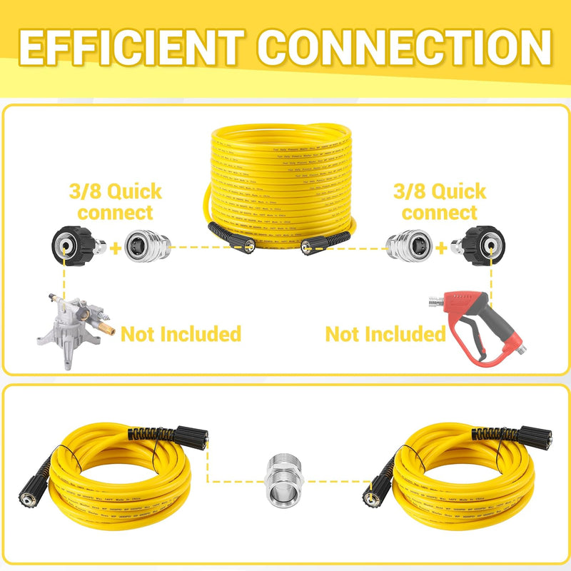 Pressure Washer Hose 100FT X 1 4