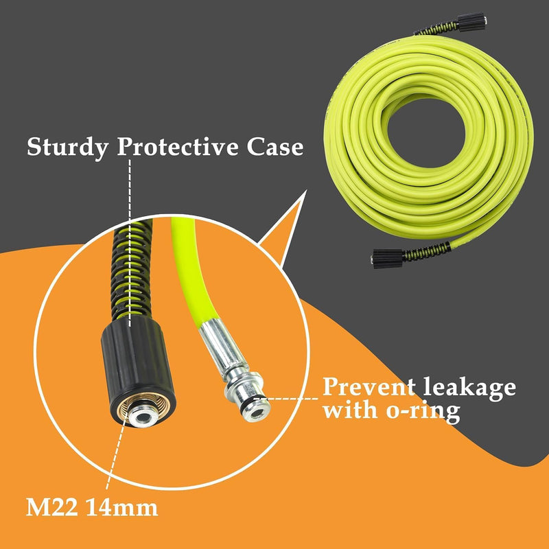 Pressure Washer Hose 30m X 1 4" M22