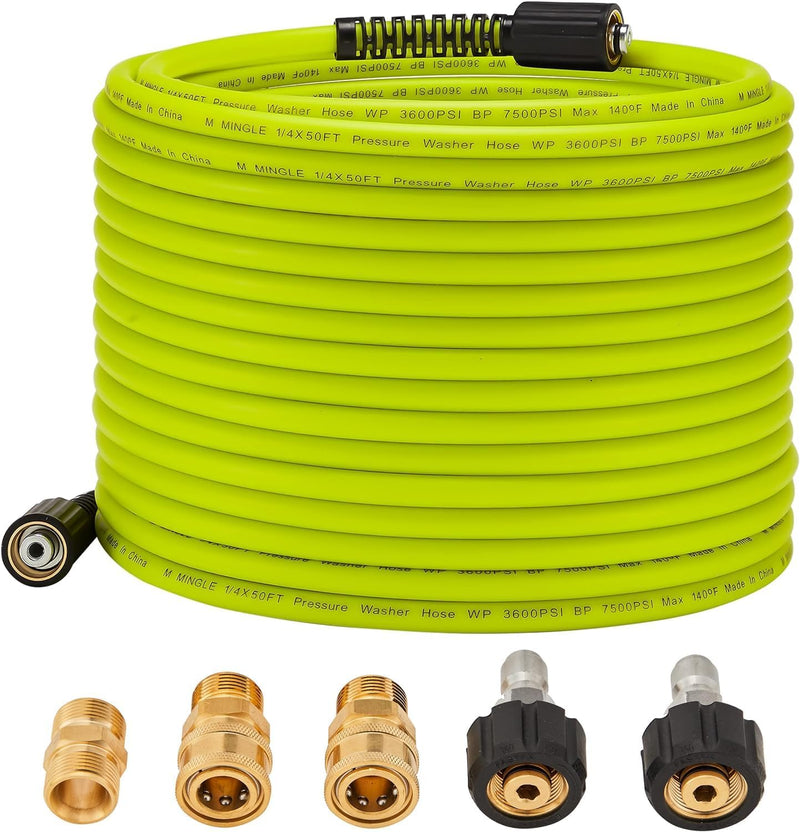 Pressure Washer Hose 30m X 1 4" M22