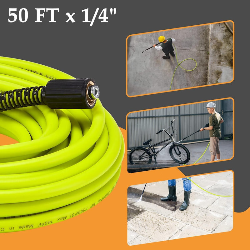 Pressure Washer Hose 30m X 1 4" M22