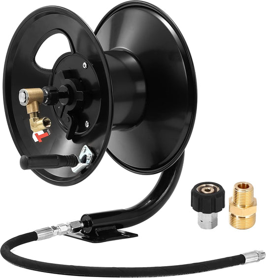 Pressure Washer Hose Reel 100FT X 3 8