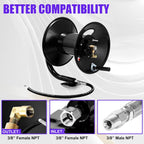 Pressure Washer Hose Reel 100FT X 3 8