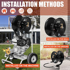 Pressure Washer Hose Reel 100FT X 3 8