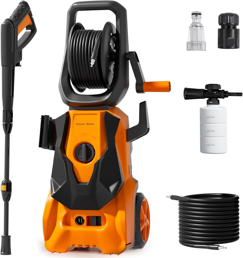 Pressure Washers 1800W 140bar 420L H Jet