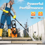Pressure Washers 1800W 140bar 420L H Jet