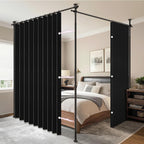 Privacy Curtains for Room Divider with Blackout Soundproof