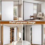 Privacy Curtains for Room Divider with Blackout Soundproof