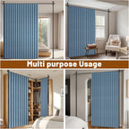 Privacy Curtains for Room Divider with Blackout Soundproof