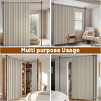 Privacy Curtains for Room Divider with Blackout Soundproof