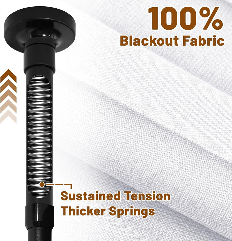 Privacy Curtains for Room Divider with Blackout Soundproof