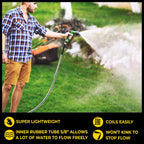 Pro Garden Hose 304 Metal 100 Foot 100
