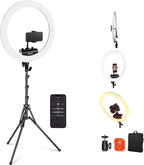 Professional 18 Inch Ring Light with Tripod Stand
