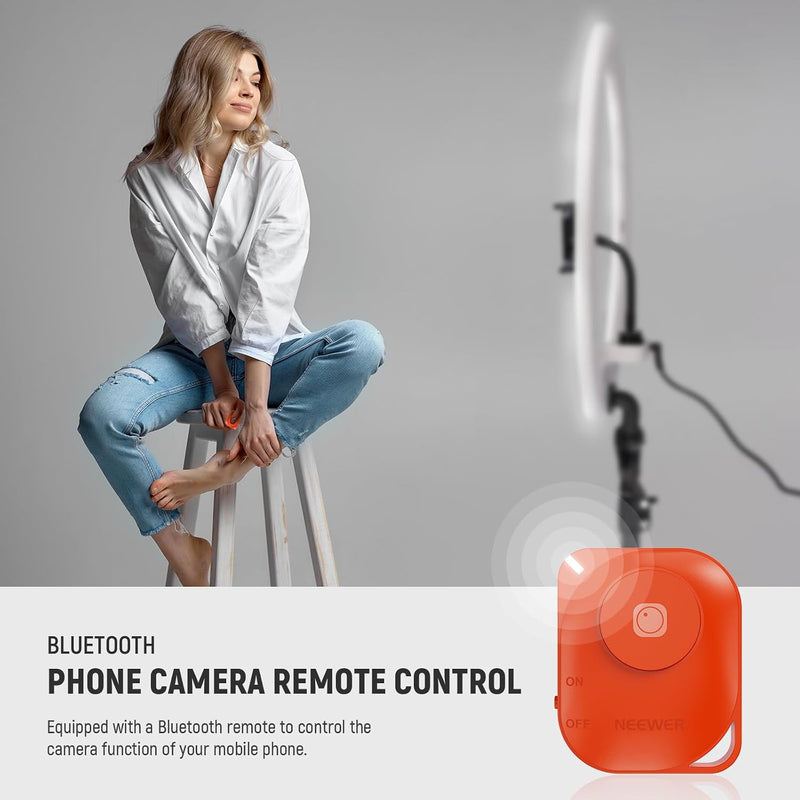 Professional 18 Inch Ring Light with Tripod Stand