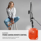 Professional 18 Inch Ring Light with Tripod Stand