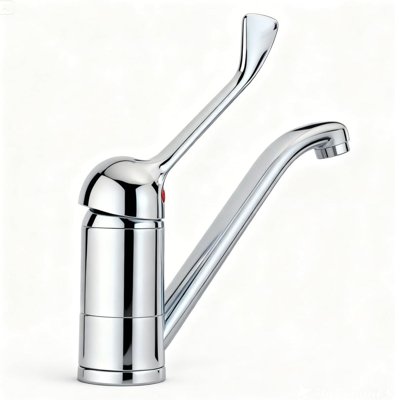 Professional Mono Basin Mixer Tap with Hospital Lever
