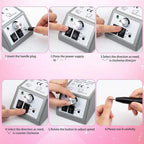 Professional Nail Drill Machine 20000RPM Efile Electric Files