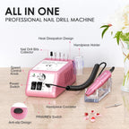 Professional Nail Drill Machine 20000RPM Efile Electric Files