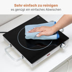 Proficook PC-Ekp Infrared Single Hob Energy-Saving Glass Ceramic