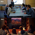 Projector Screen 100 Inch 16:9 HD 4K Wrinkle-Free