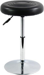 PU Leather Short Round Cushion Spa Stool Height