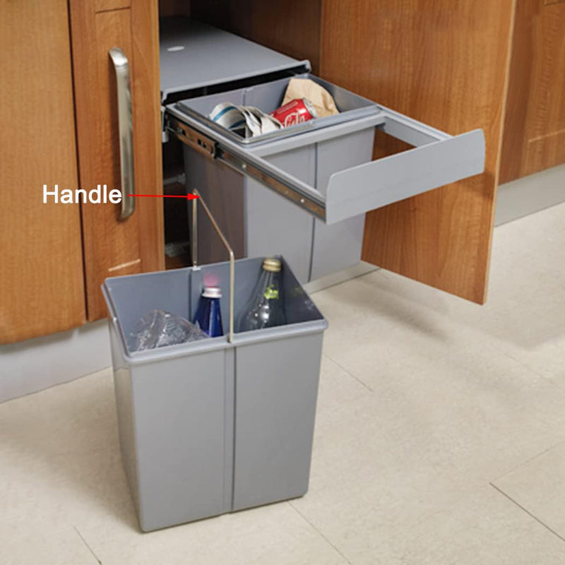 Pull Out Kitchen Bin 40L Under Sink Bins