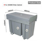Pull Out Kitchen Bin 40L Under Sink Bins