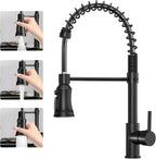 Pull Out Kitchen Mixer Tap Swivel 3 Spray