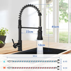 Pull Out Kitchen Mixer Tap Swivel 3 Spray