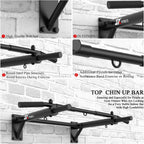 Pull Up Bar Wall Mounted Chin Home Gym