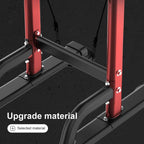 Pull Up Dip Station Stand Power Tower Adjustable