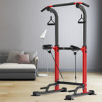Pull Up Dip Station Stand Power Tower Adjustable