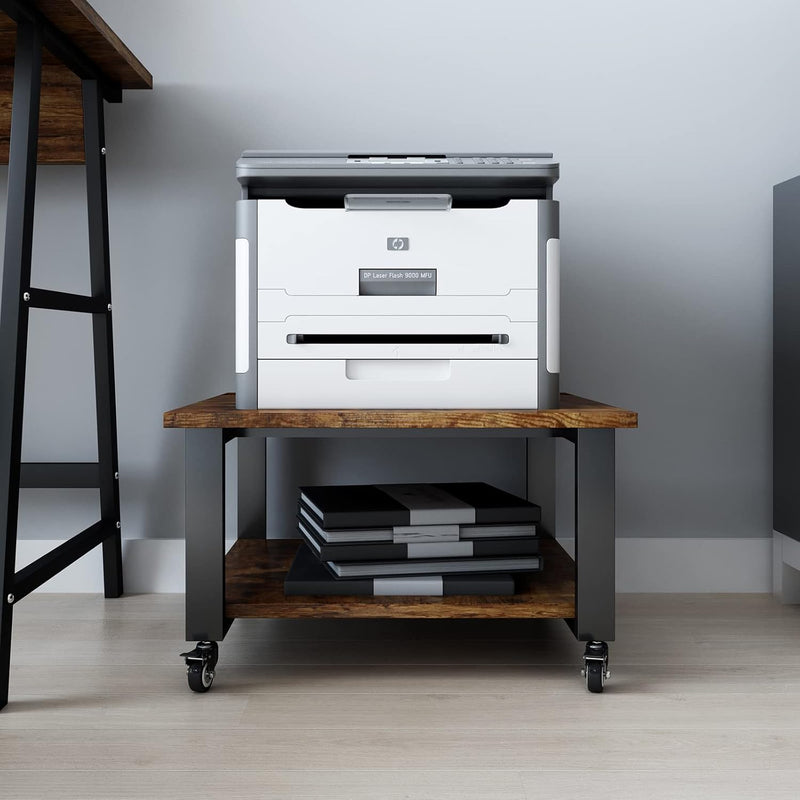 3-Tier Laser Printer Stand with Storage for Home