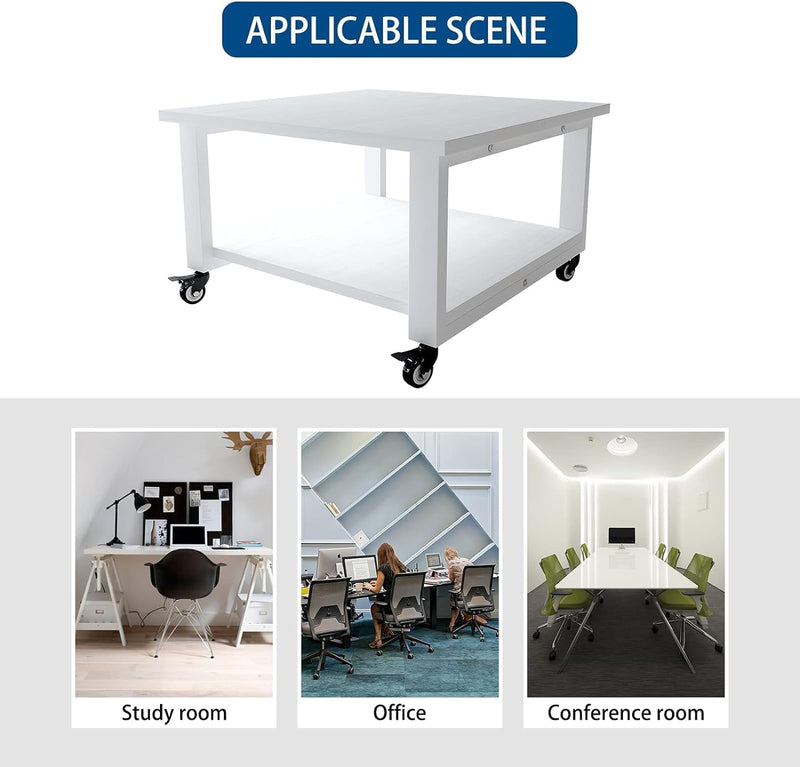 3-Tier Laser Printer Stand with Storage for Home
