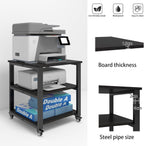 3-Tier Laser Printer Stand with Storage for Home