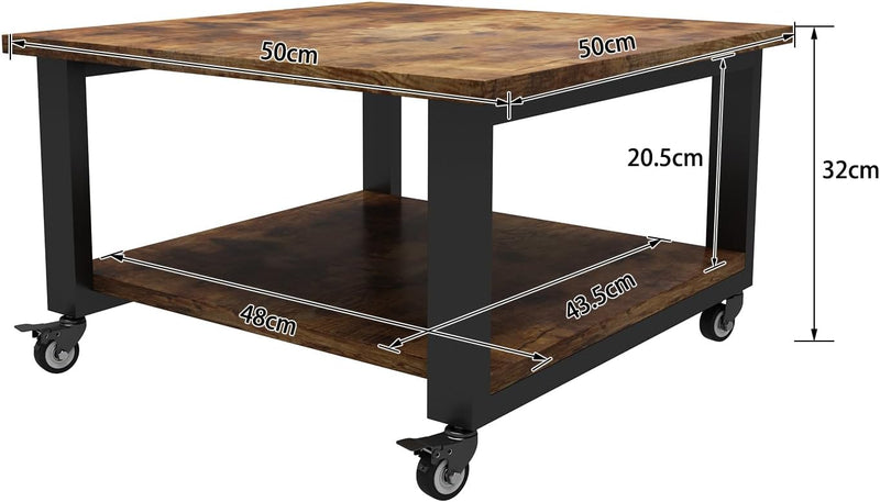 3-Tier Laser Printer Stand with Storage for Home