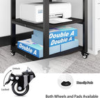 3-Tier Laser Printer Stand with Storage for Home