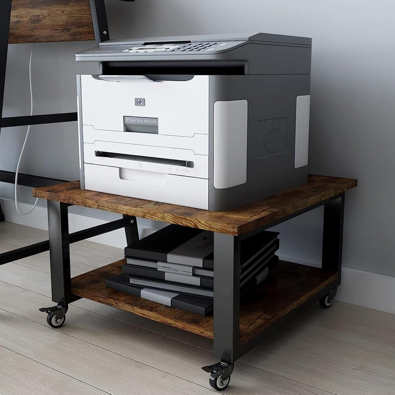3-Tier Laser Printer Stand with Storage for Home