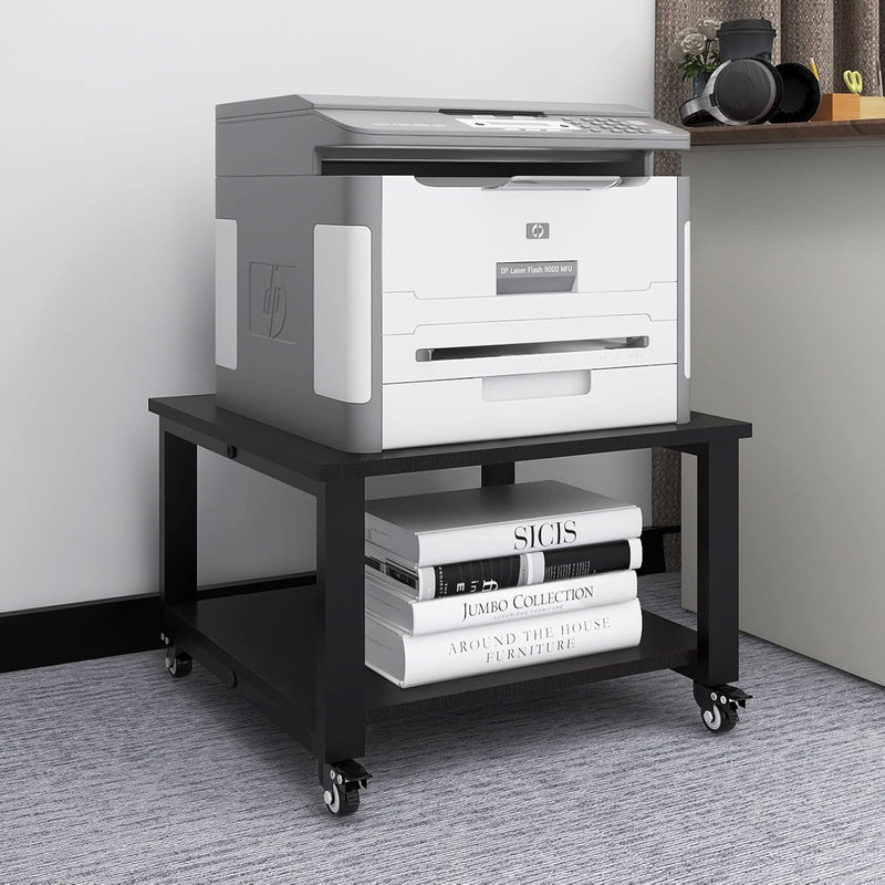 3-Tier Laser Printer Stand with Storage for Home